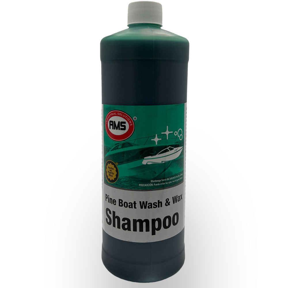 AMS Pine Boat Wash & Wax Shampoo 32 OZ