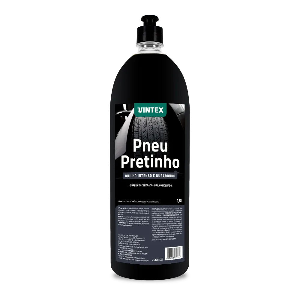 VINTEX Pneu Pretinho – Revitalizador y Protector de Neumáticos