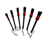 Set de Brochas de Limpieza Detailing – Negro Profesional