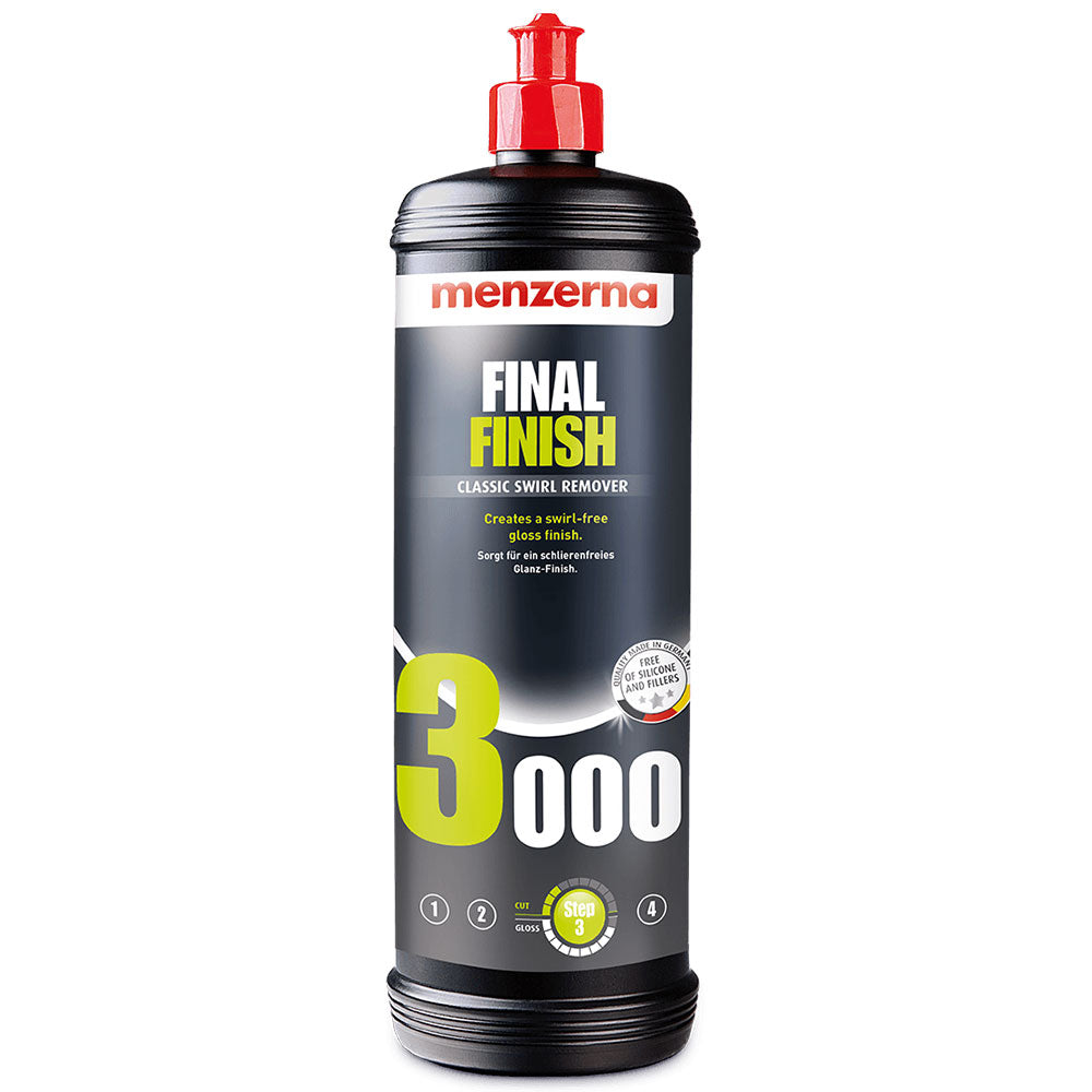 Final Finish 3000 – Pulimento de Acabado de Alto Brillo y Eliminación de Hologramas