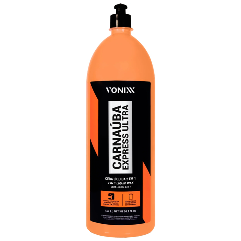 Vonixx Carnauba Express Ultra Concentrated 2 in 1 Wax 50.7 fl oz (1.5L)