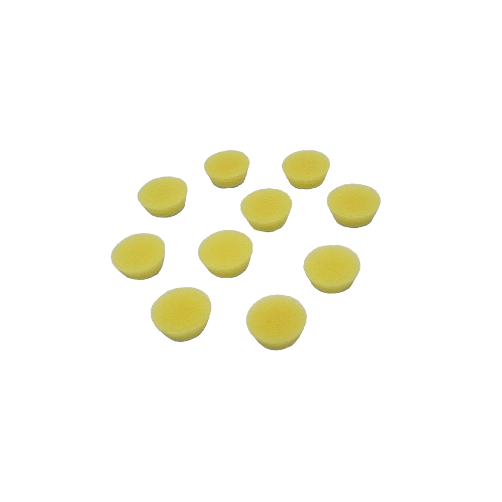 ShineMate Foam Pad Bevel Edge D27X10mm Yellow