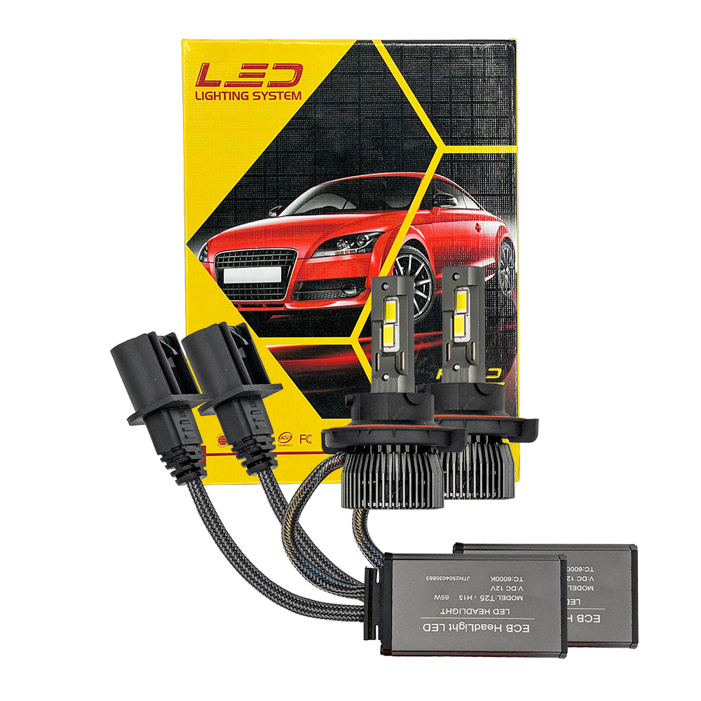 ECB Headlight LED T25-65W 24,000 lúmenes