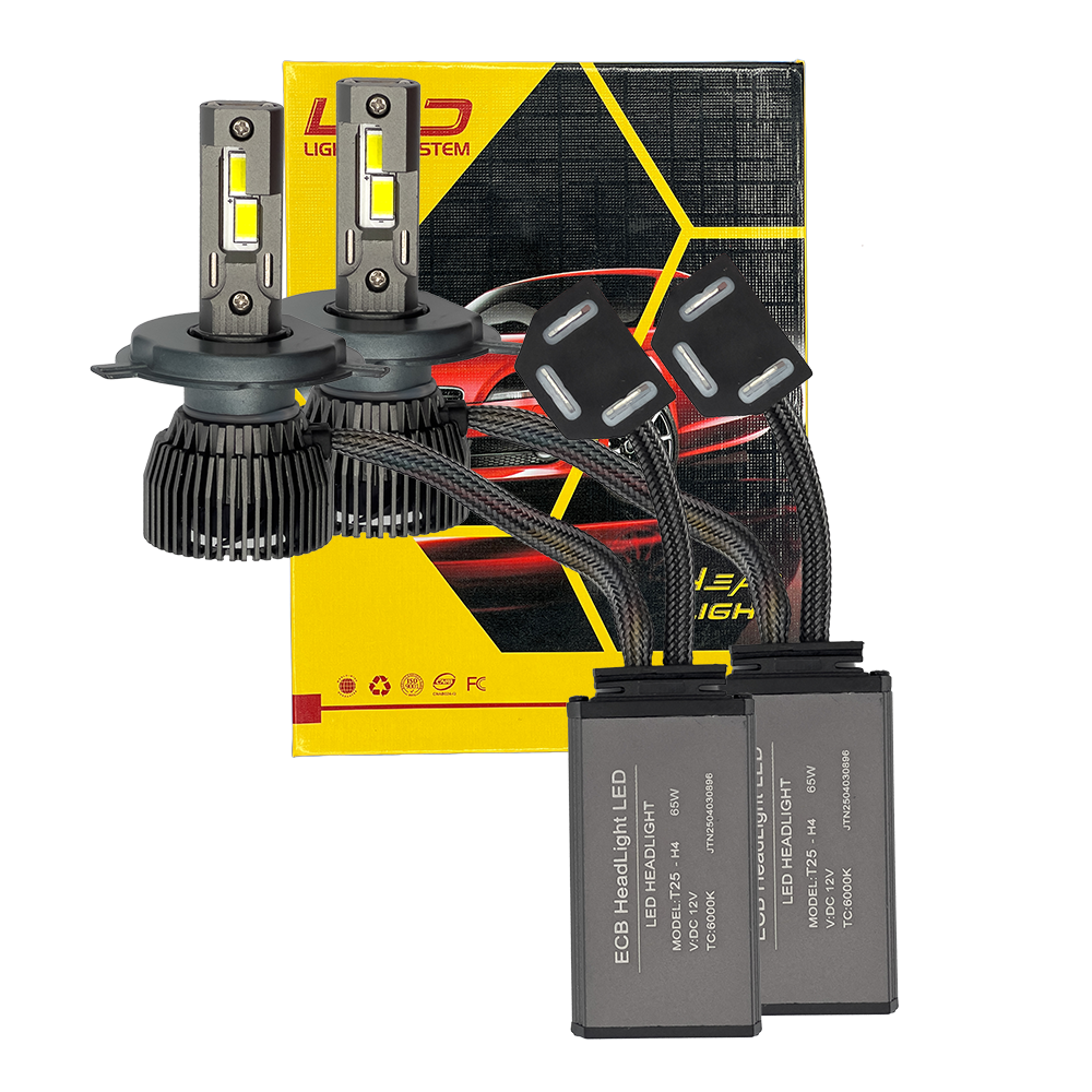 ECB Headlight LED T25-65W 24,000 lúmenes