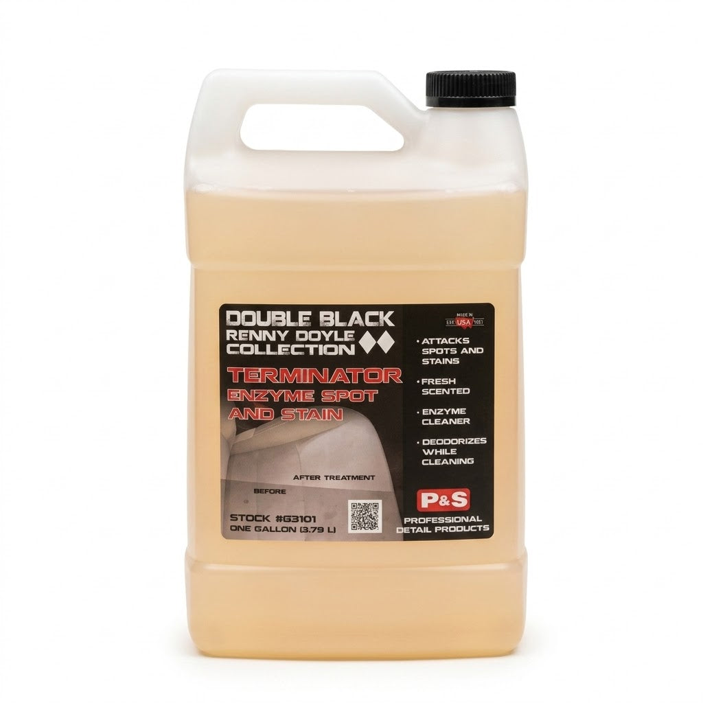 Terminator enzyme spot and stain