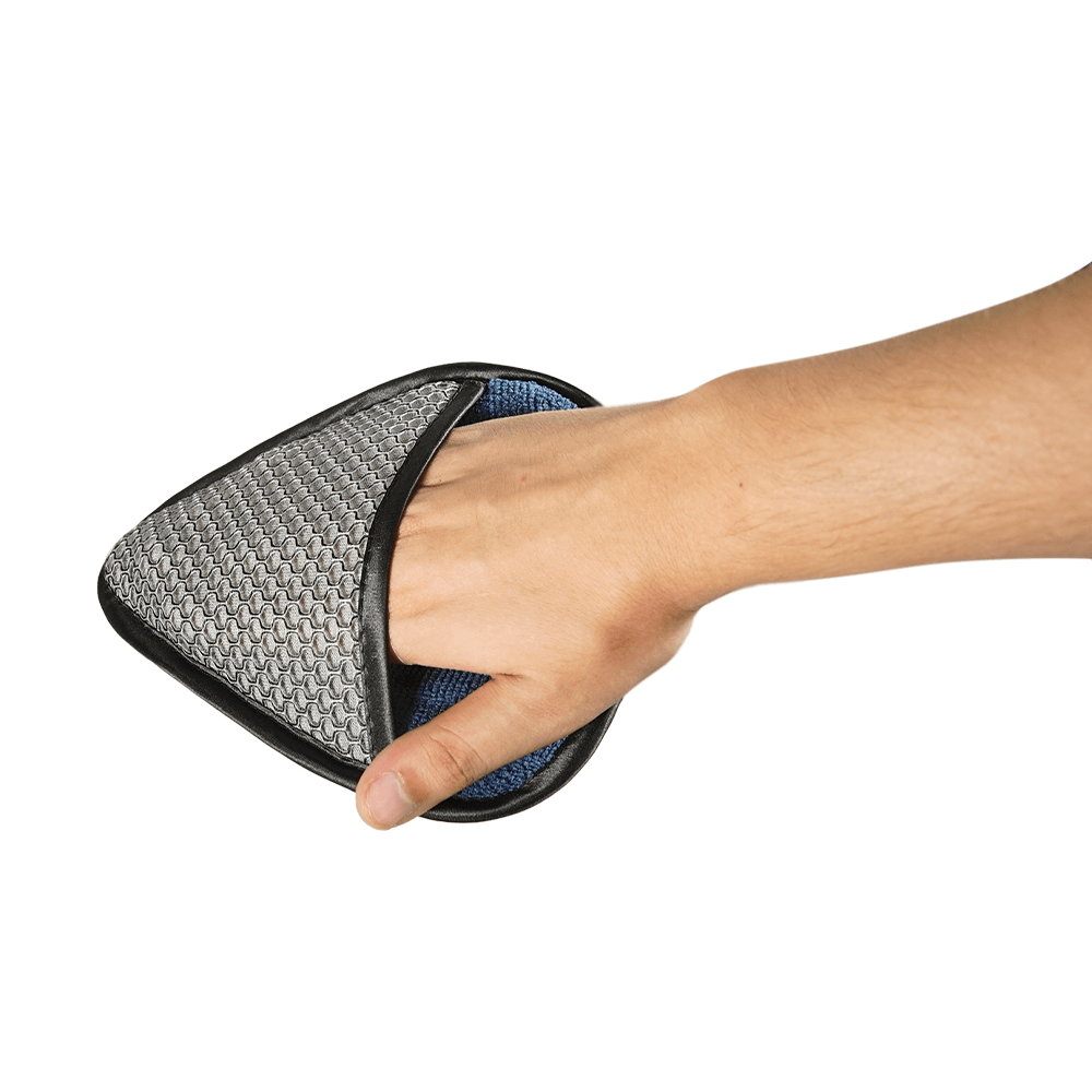 Vonixx Guante Triaungular de Microfibra para Detallador de Ruedas y Llanatas